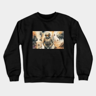 Apocalyptic scifi Crewneck Sweatshirt